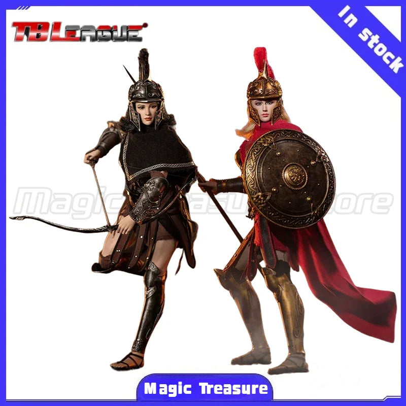 【MT】Original TBLeague PL2022-189A/B Spartanischer Armeekommandant Golden Schwarz 1/6 Actionfigur Modell-Sammlung