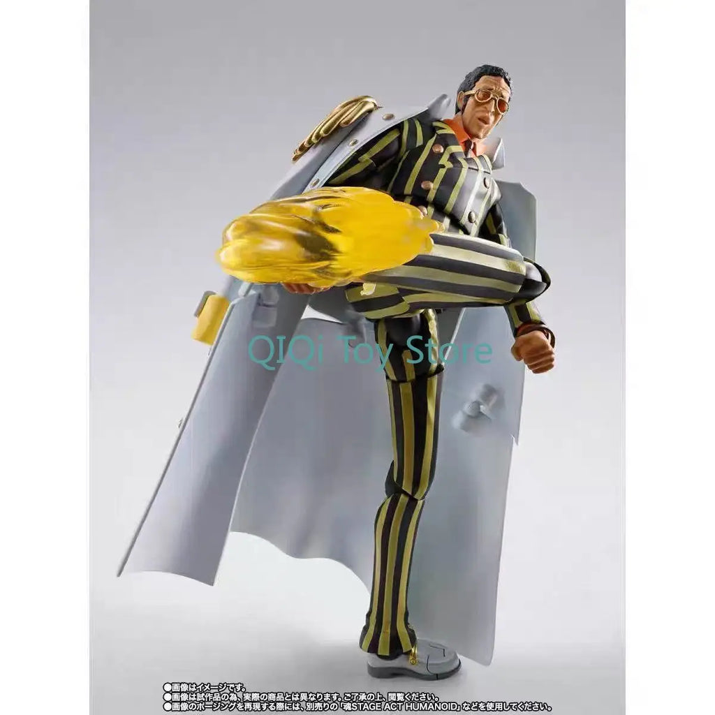 in stock Bandai SHF Admiral Huang Ape Porusalino Egg Head Island Soul Limit
