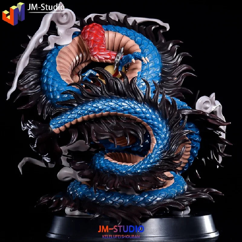 39cm Anime One Piece Figure Kaidou Vs Luffy Action Figures Pvc Model Collection Statue Desktop Decoration Doll Toy Birthday Gift