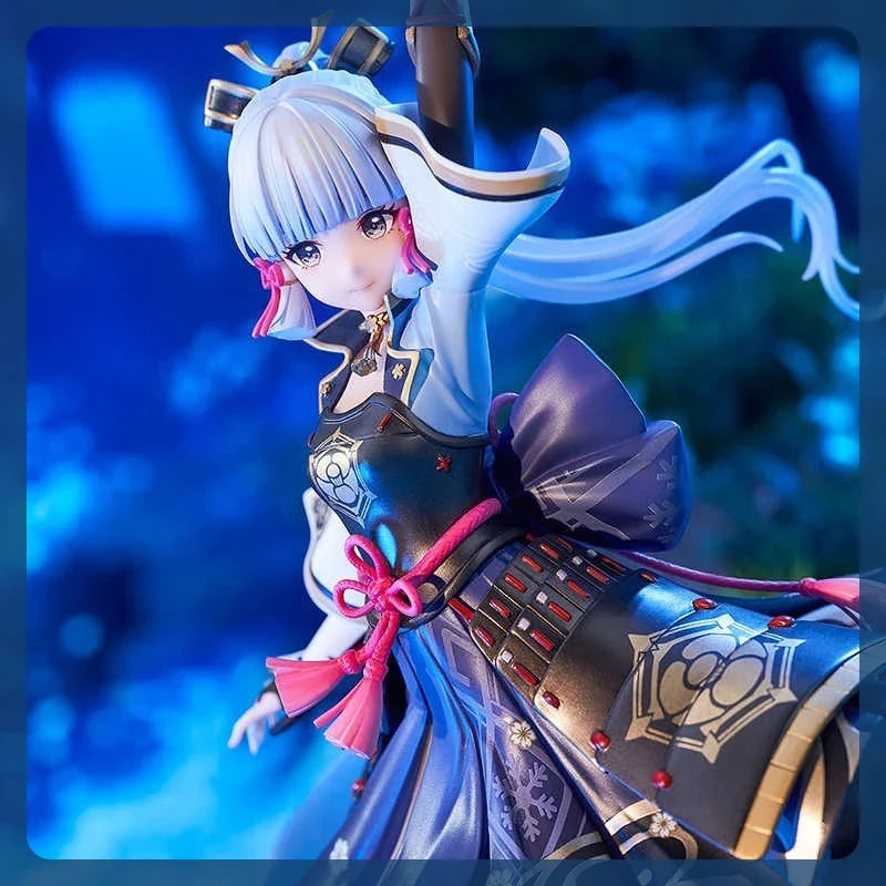 APEX/Genshin Impact Kamisato Ayaka White Heron Frost Blossom Ver. 1/7 Static Figure Model Collection Toy Gift