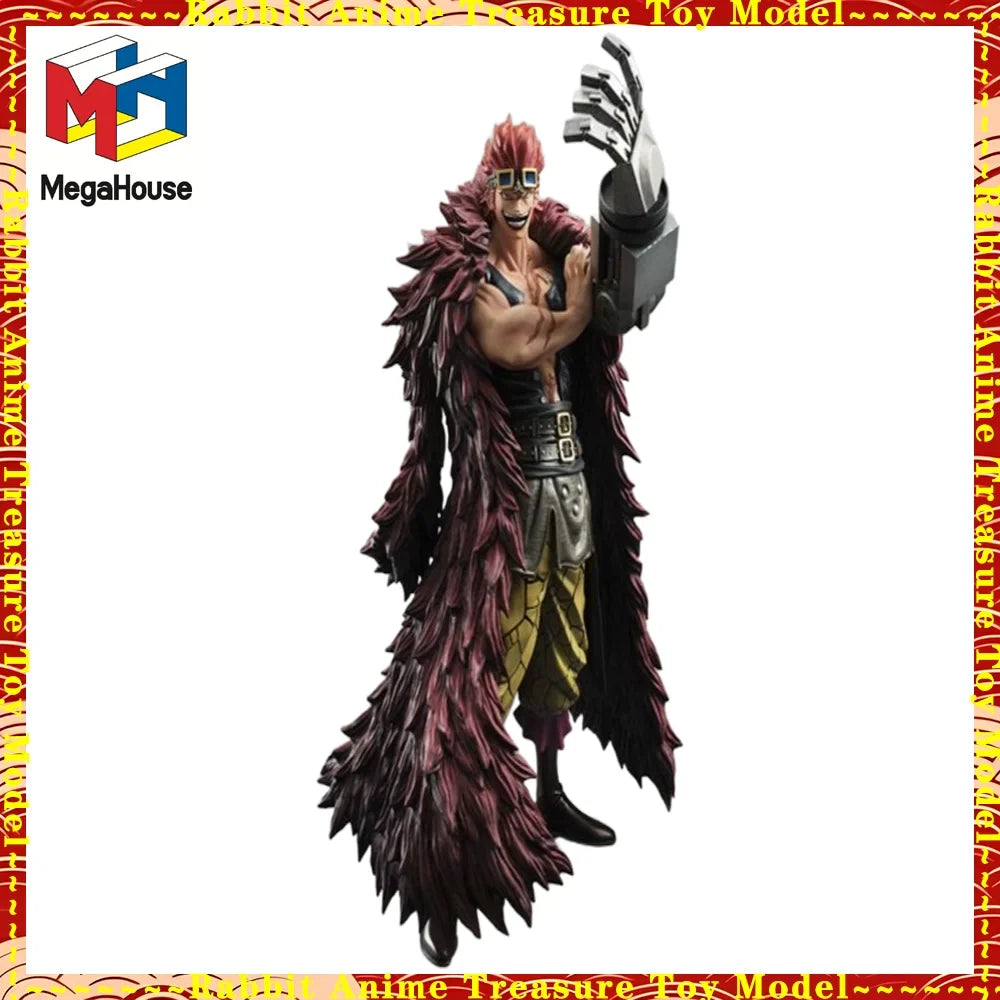 In Stock Original Genuine MegaHouse PVC Anime Statue Eustass Kid One Piece Collectible Figure Display Gift Toy Premium Figurine