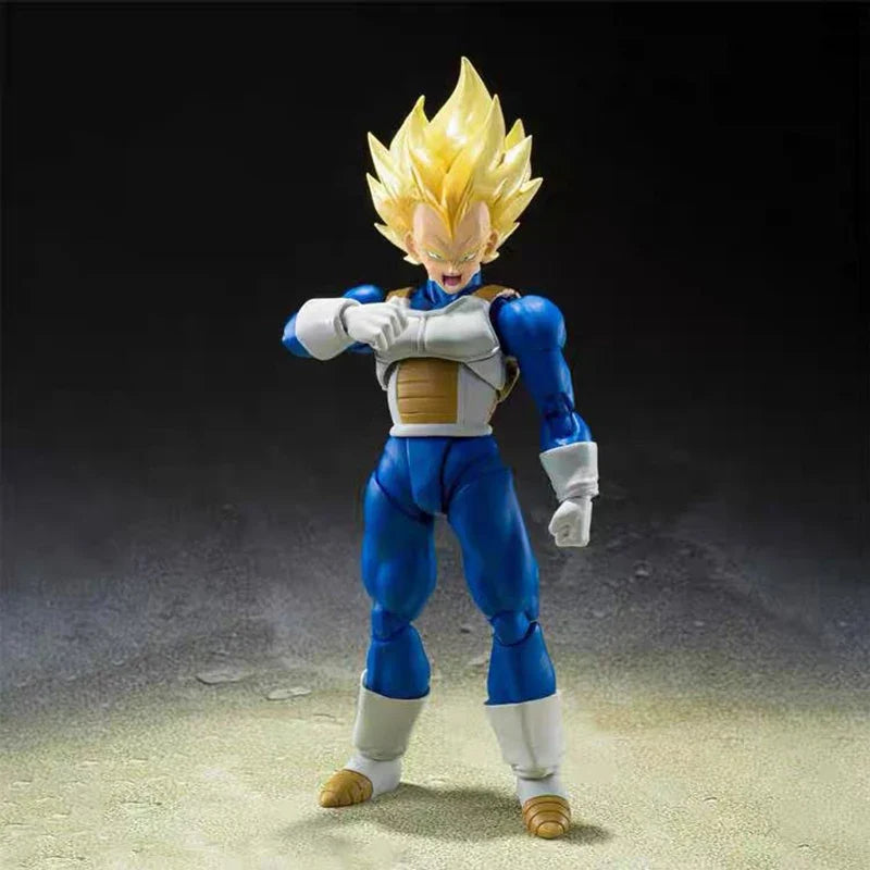 Shf Dragon Ball Z Anime Figures Super Saiyan Full Power Son Goku Vegeta Action Figure PVC Movable Collection Model Toys Gift