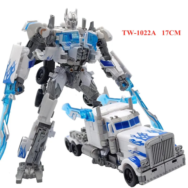 BAIWEI New 18CM Transformation Toys Movie 7 Robot Car Military Model SS56 Action Figures Classic Kids Gift TW-1028