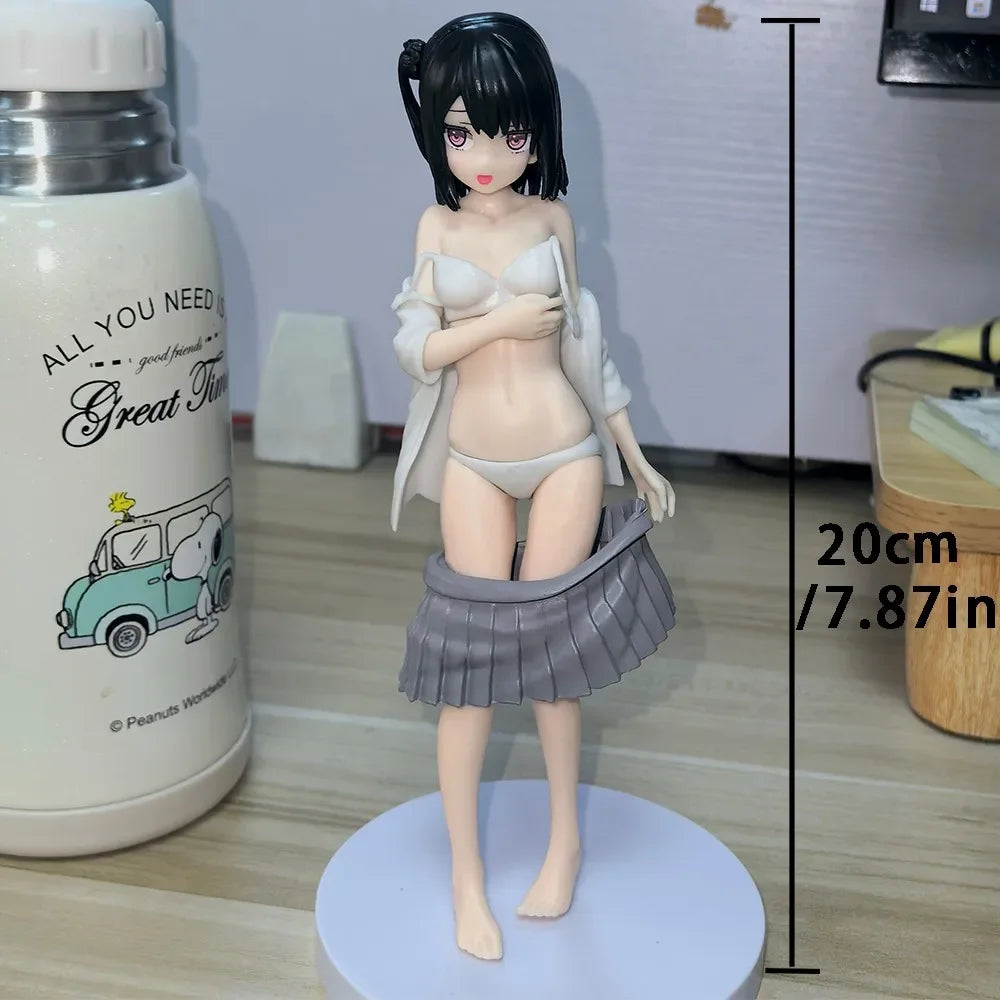 Aixlan Hentail Figure Yuririn 14cm Sexy Handstand PVC Action Figure Matte Paint Adult Anime Girl Statue Collectible Figurine