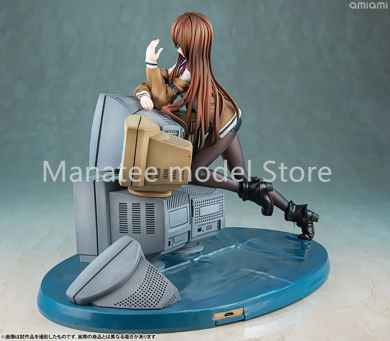 KADOKAWA Original Kurisu Makise With LED Light-Up Feature 1/7 PVC Action Figure Anime Model Toys Collection Doll Gift