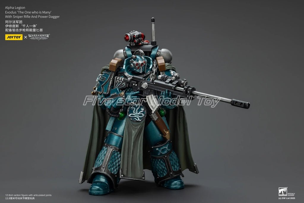 [In Stock] Original JOYTOY Warhammer 40K Alpha Legion Exodus 'The One Who Is Many 1/18 Action Figures Anime Models Toys Gifts