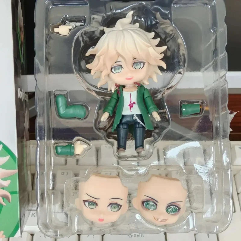 Anime Danganronpa Action Figures Dangan Ronpa Nanami ChiaKi 2227# Q version PVC Model Doll Cartoon Movable Figure Christmas Gift