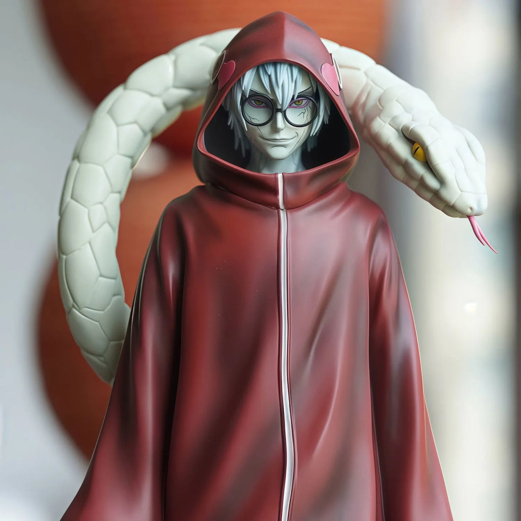 27cm/10.63in Anime NARUTO Figure Yakushi Kabuto Action Figures Pvc Statue Desktop Ornamen Collection Model Toys Gifts