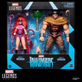 Hasbro Marvel Legends Medusa Gorgon 2er-Set 6-Zoll-Actionfigur