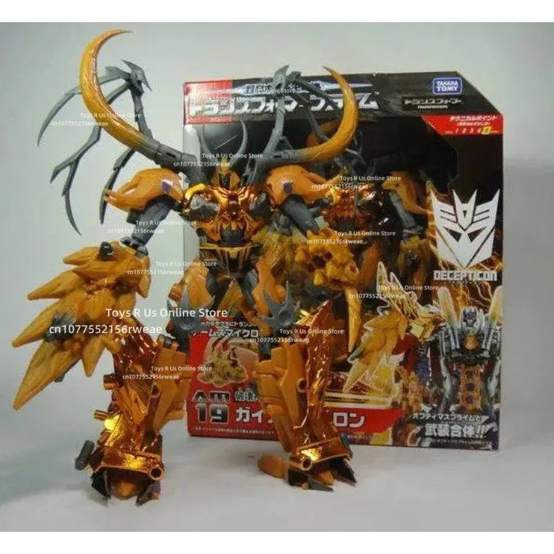 In Stock TAKARA TOMY TransformersTFP Leader's Certificate: Cosmic Emperor AM19 Action Character Transformation Robot Model Gift