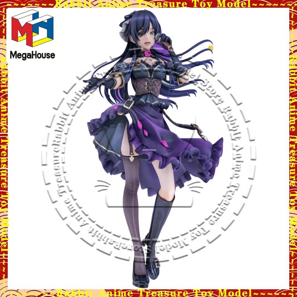 In Stock Original Genuine MegaHouse Figure THE iDOLM@STER Shiny Colors Shiro Sayo Brilliant Stage Non Scale PVC ABS Collectible