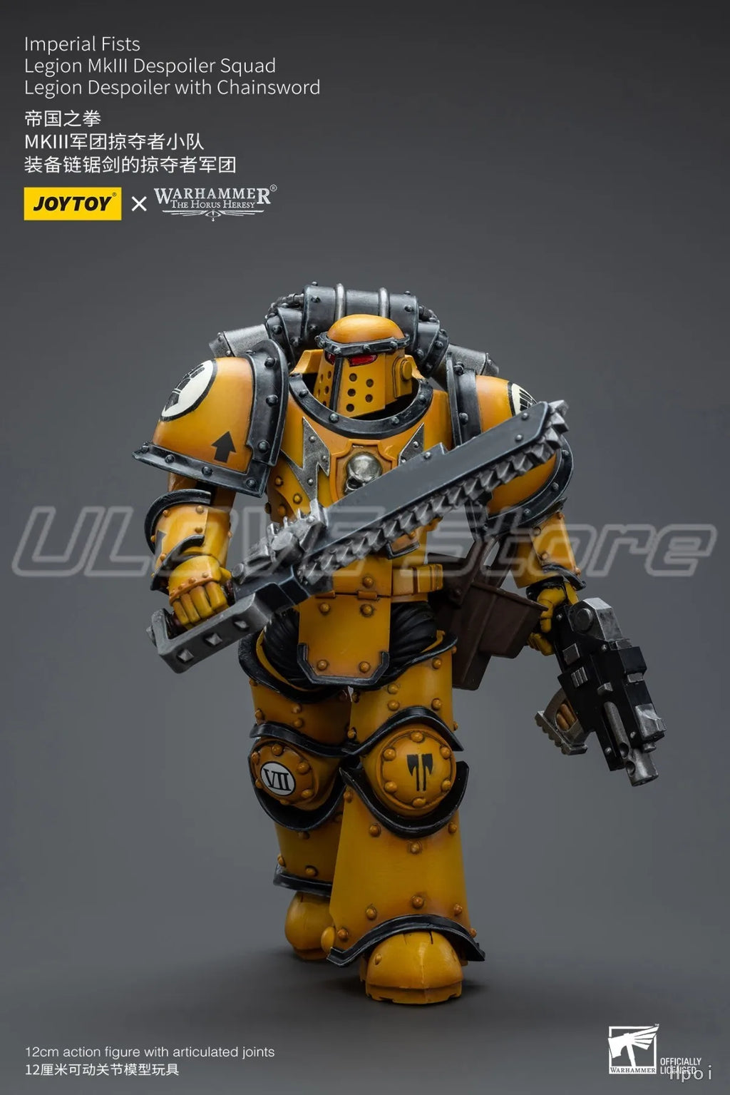 In Stock Original JOYTOY Warhammer 40K Imperial FistsLegion Mklll Despoiler Squad 1/18 Action Figure Model Toys Gift
