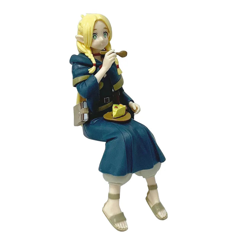 13-15CM Arknights Anime Dungeon Laios Meshi Marcille Donato Figure Standing Delicious in Dungeon PVC Model Toy Children Gift  ﻿