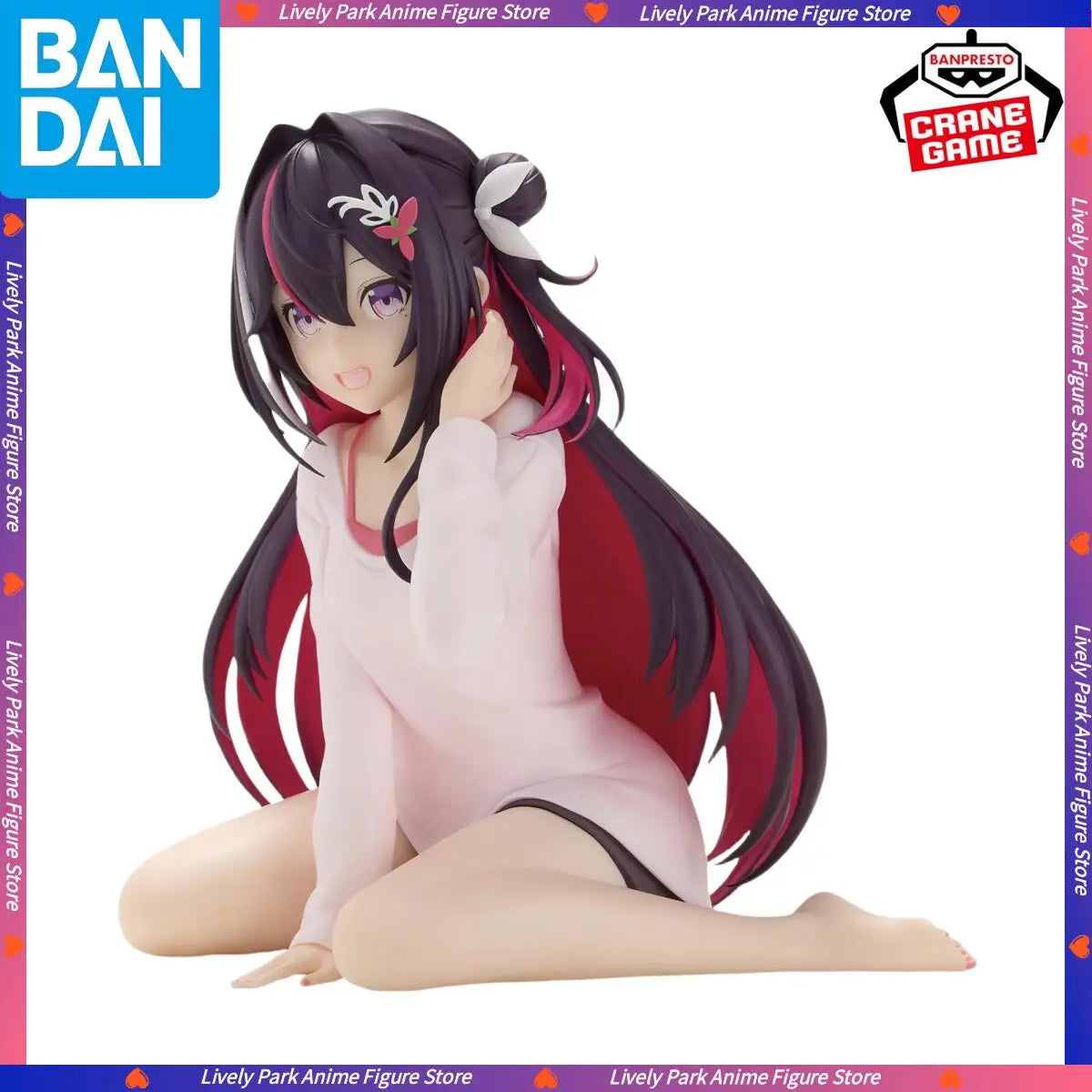 In Stock BANDAI Original Boxed Hololive IF-Relax time Virtual Diva AZKi 12cm Anime Action Figures Model Toys Girl Festival Gifts