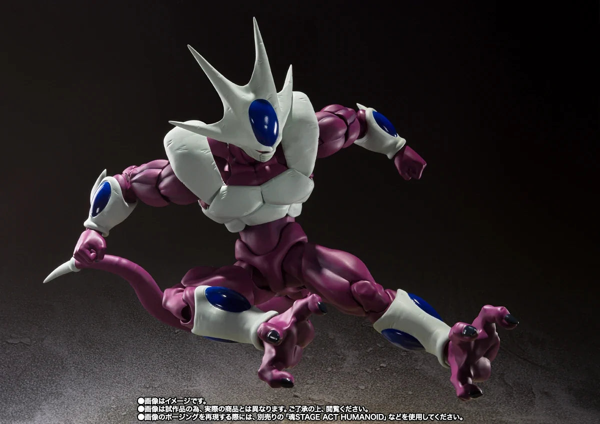 Officially Licensed BANDAI SHFiguarts Dragon Ball Z 40th Anniversary Reissue Edition Final Form Cooler Figure Anime Action Model