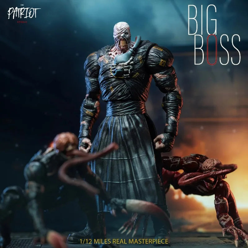 In stock Patriot Studio 1/12 scale Zombie Nemesis BIG BOSS Licker Action Figures Toy Gift Collection