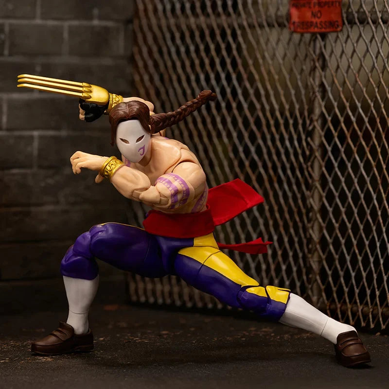 JADA Toys Action Figure Street Fighter Deluxe Vega Sagat Blanka Collector Figure