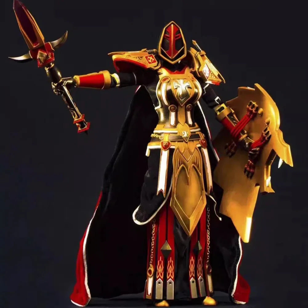 Original 3YS YS001 1/6 Scale Männlicher Soldat Ritter Paladin World of Warcraft Sammlerstück Komplettset 12" Actionfigur Modell Spielzeug