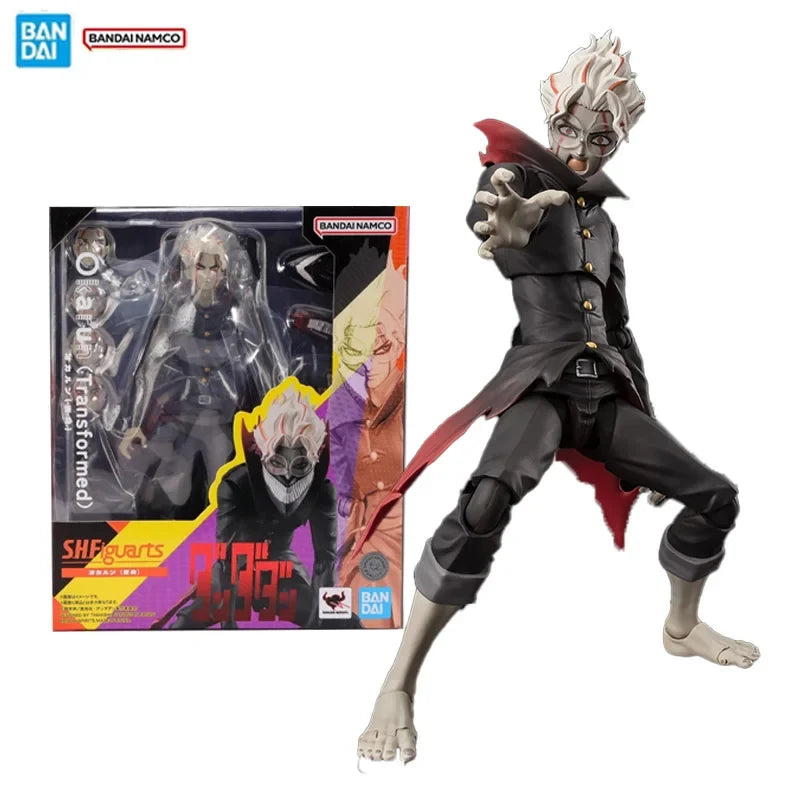 Bandai Original Genuine Figure DAN DA DAN Model Kit Anime Figures SHF Okarun Transformed Collection Action Figure Model Toys