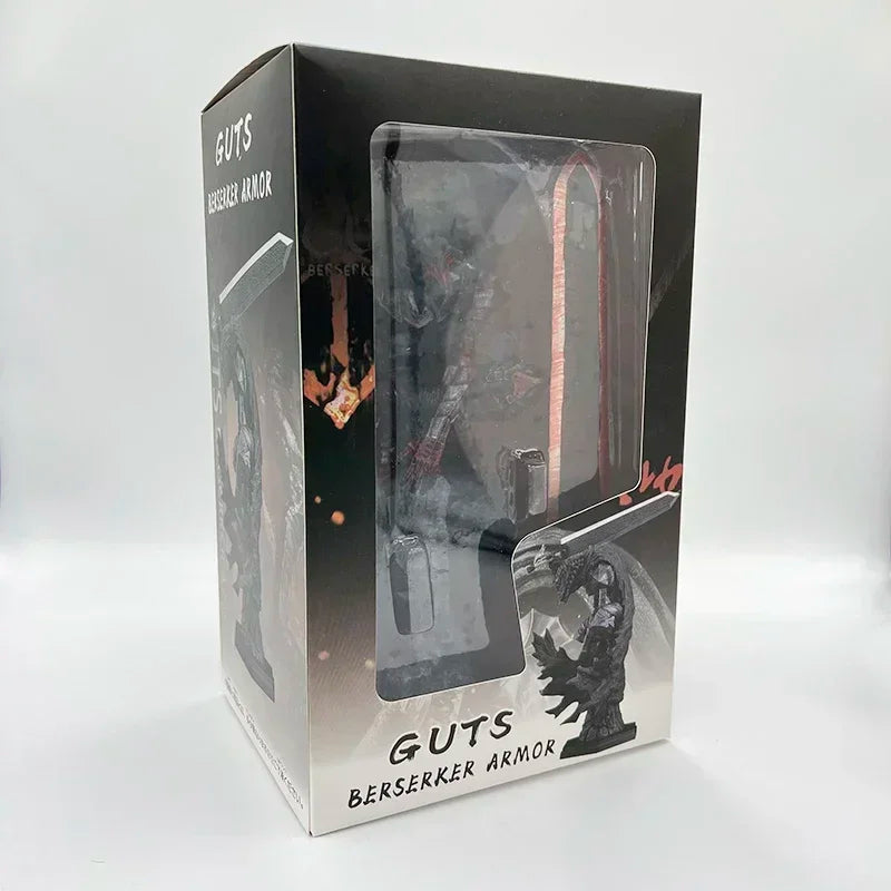 23cm Berserk Guts Anime Figure Berserker Armor L Action Figure Berserk Black Swordsman/Zodd Figurine Collectible Model Doll Toys