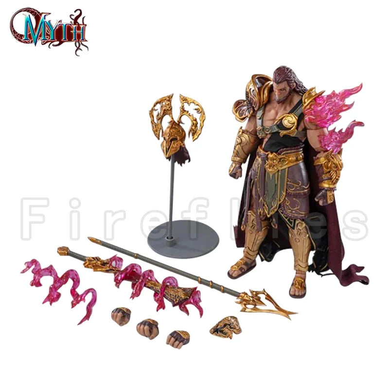 Shinfu Toys 1/12 Action Figure Myth Gods Zeus Hades Poseidon Anime Model For Gift