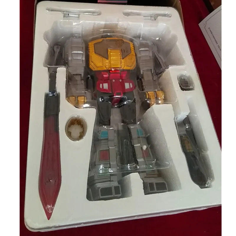 Gigapower GP HQ01R HQ-01R Superator Grimlock Masterpiece Chrome Version HQ-05R Swoop Action Figure With Box
