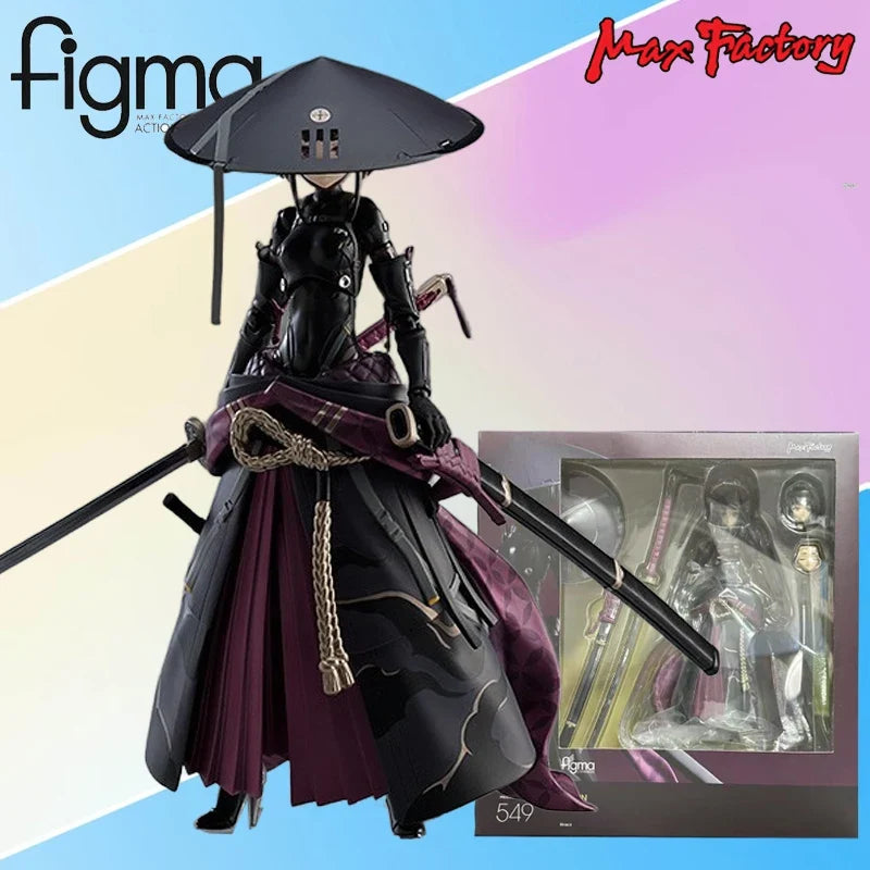 Max Factory Genuine Figma Series 549 FALSLANDER Ronin and 621 FALSLANDER Samurai Finished Product Movable Model Collection