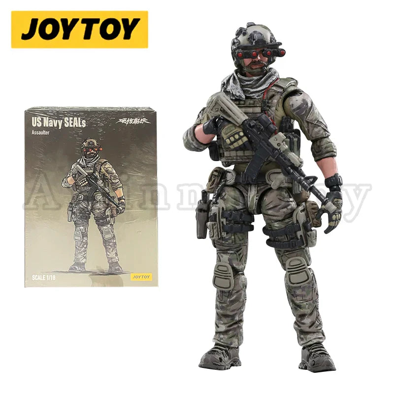 JOYTOY 1/18 Action Figure Hardcore US Navy Seals Anime Collection Military Model