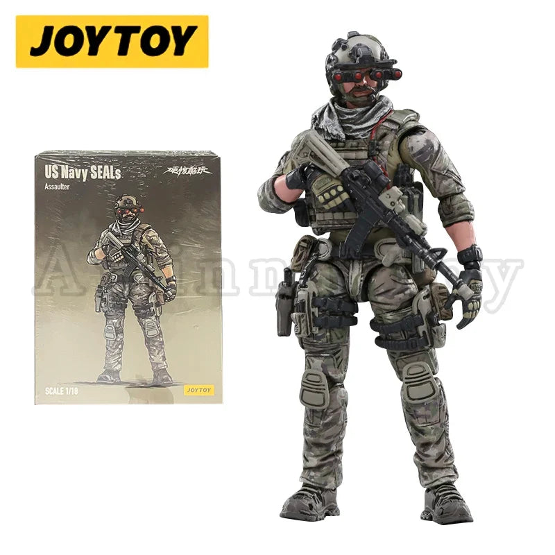 JOYTOY 1/18 Action Figure Hardcore US Navy Seals Anime Collection Military Model