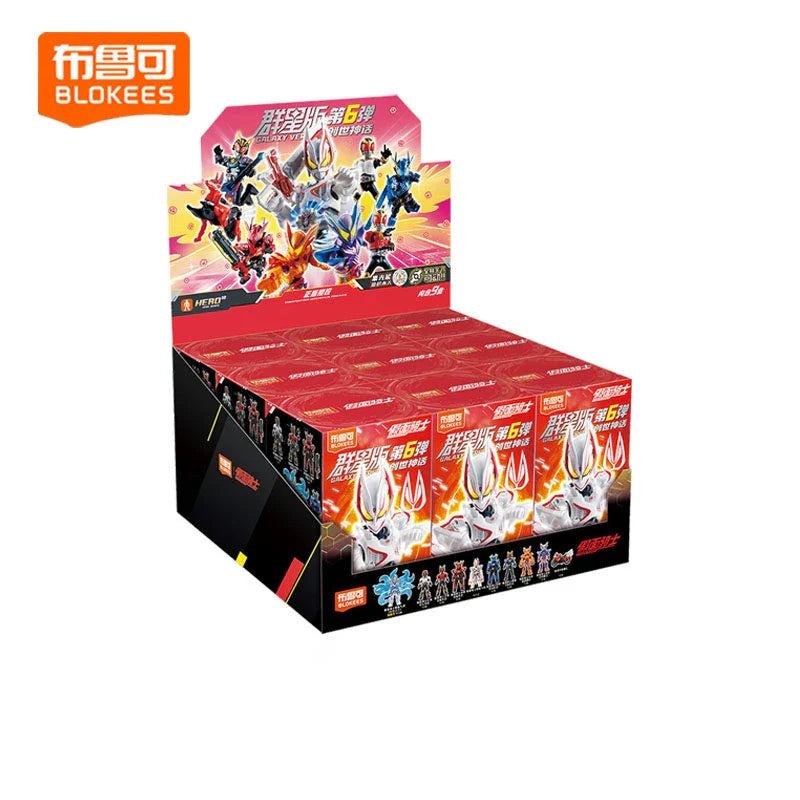 Original Blokees Hero Kamen Rider Galaxy Version Vol.6 - Genesis Myth Blind Box Geatsix Anime-Peripherie-Sammlung Spielzeug Geschenke