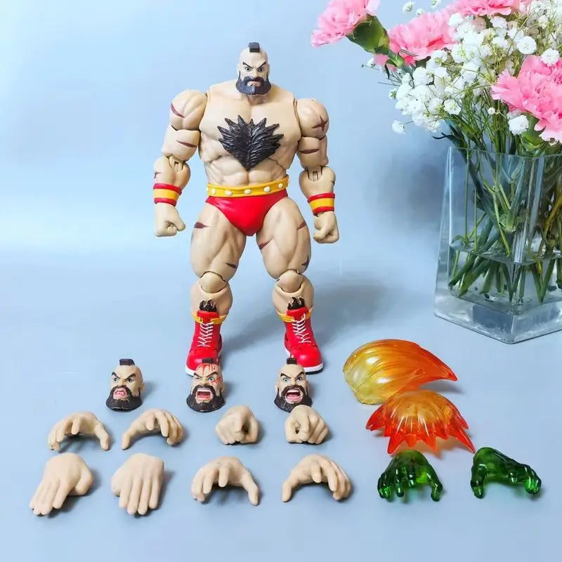 Game Street Fighter Zangief Action Figure Storm Toys ZANGIEF Figurine Model Toys SF The Final Challengers Collection Doll Gifts