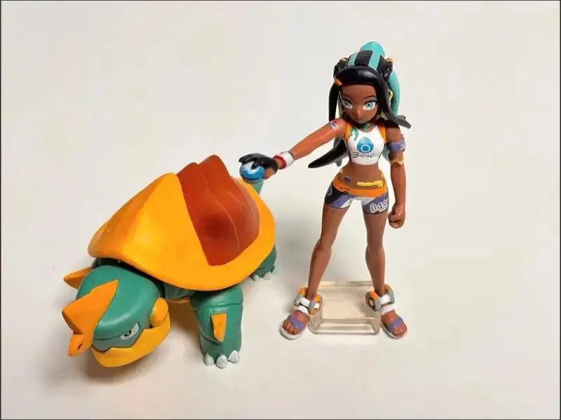Pokemon Scale World Rurina&Kajirigame Anime Action Figure GK Toy Gift Model Collection Hobby Desk Decoration Toys Gifts