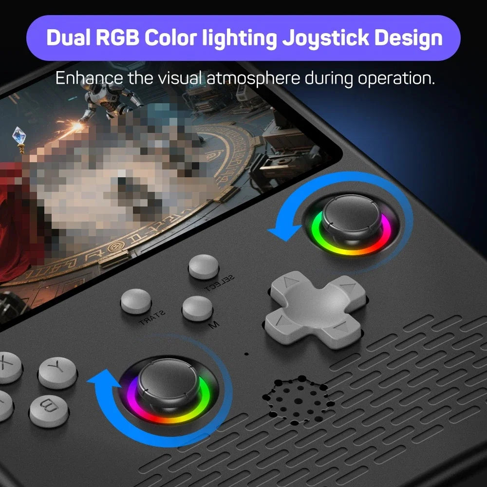 H5 Retro Games Console 4000mAh 5-inch IPS Screen Video Game Console 15000 Games Portable Game Player Supports 34 Simulator