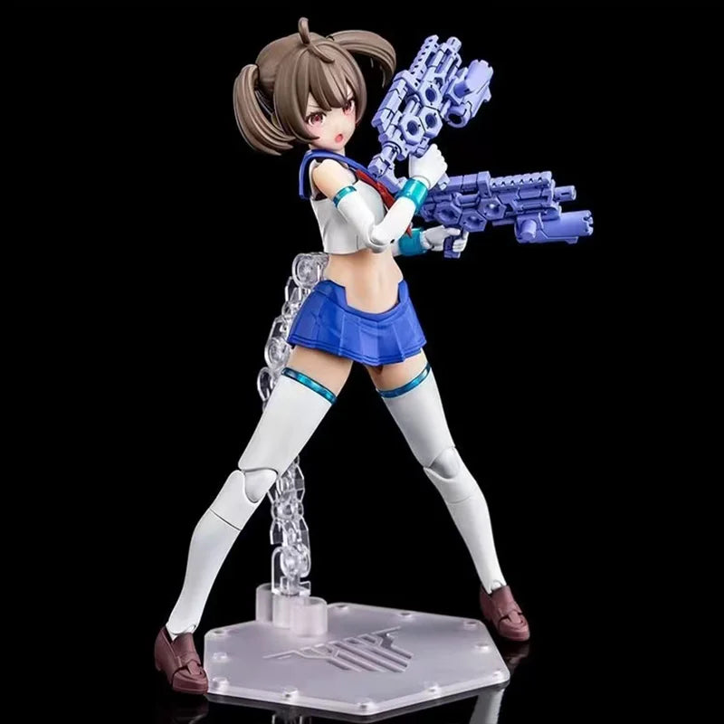 100% In Stock Original KOTOBUKIYA KP682 BUSTER DOLL GUNNER 22 Robot Female Soldier Assemble Model Anime Collection Figures Gifts
