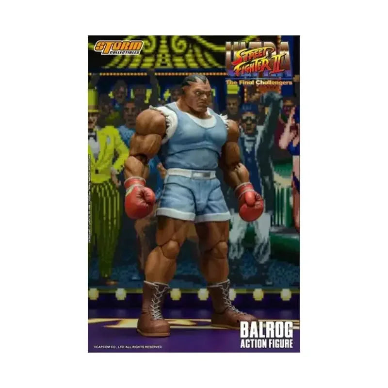 Original STORM TOYS 1/12 CPSF23 Street Fighter II BALROG Action Figures Model Toys in Stock