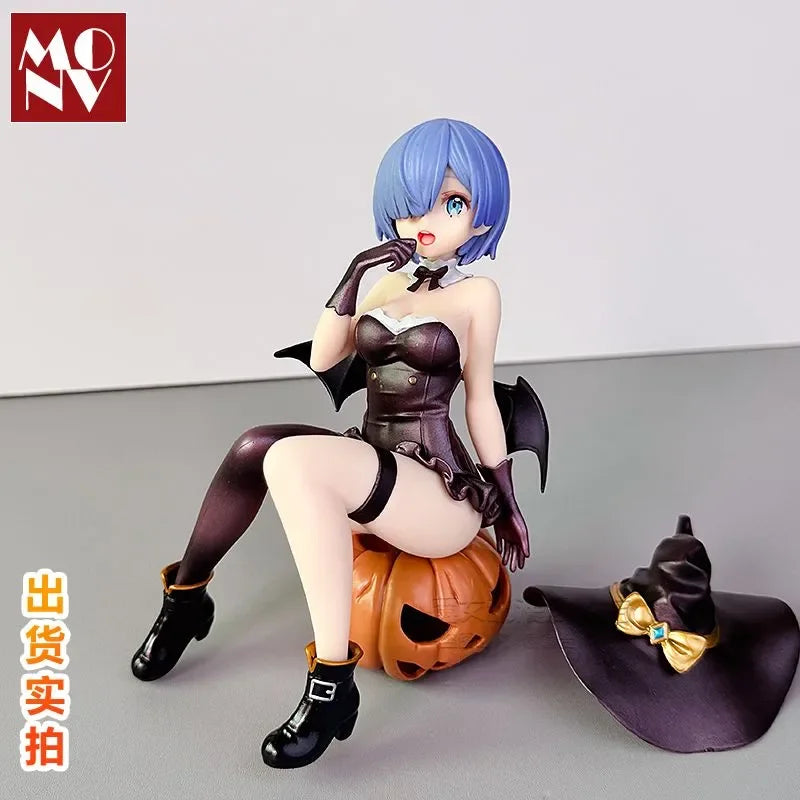 12 HOUR SHOPPING Re:Zero -Starting Life In Another World Ram & Rem Phantom Night Magician Gk Model Collection Doll Decora Gifts