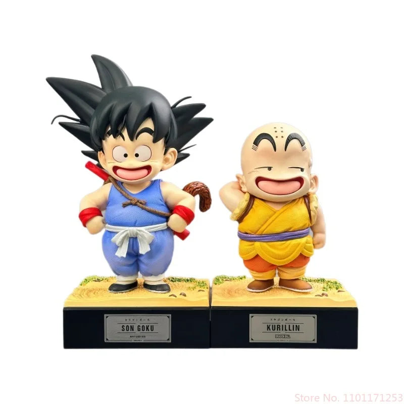 Dragon Ball Jt Unlimited Childhood Wukong Kelin Youth Q Edition Boxed Handmade Doll Car Ornament Model