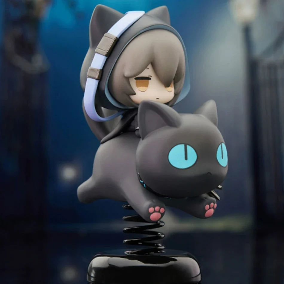 Gift APEX-TOYS Arknights Happy Shake Phantom Gift Q-version Rocking Music Anime Figure PVC Model Collectible for Boys
