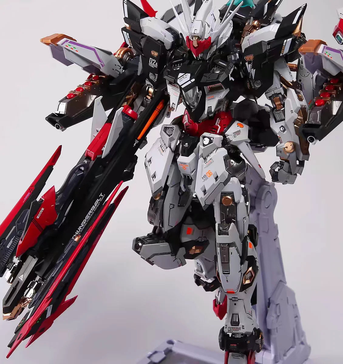 NEW Thunder Rmd 1/100 Action Figure Thunder Infinite Dimensional Mech Model Assembly Anime Figures Collection Customized Toys