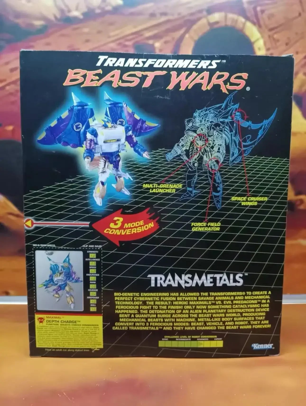 Ultra Class Beast Wars BW98-01 Transforming Devilfish Action Collectible Model Assemble Toys Gift