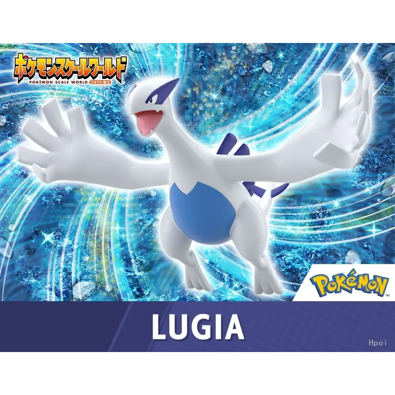 Bandai Original Pokemon Scale World Jouto Region Houou Lugia Anime Figures Collection Gifts Model Ornaments
