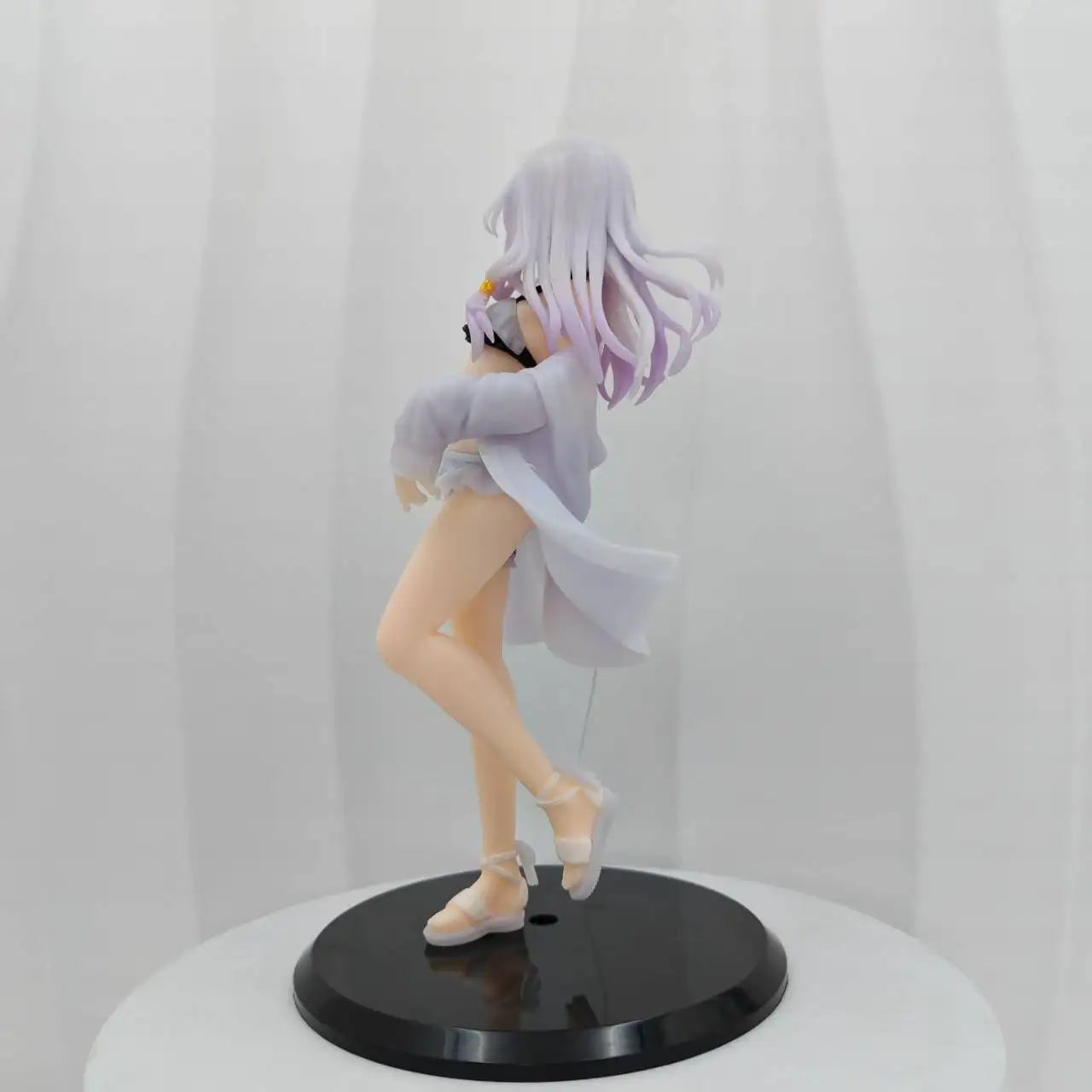 19cm Kawaii The Journey of Elaina Sexy Cute Swimwear Figure Desktop Decoration Ornament PVC Action Model Toys Gifts