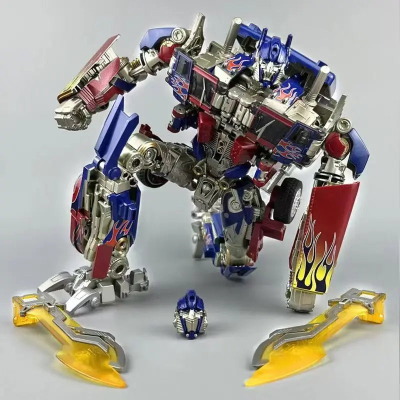 30CM Transformation Robot Toys Optimuss Prime Star Commander Magatron Bumblebe Car Movie Action Figure Deformation Anime Model