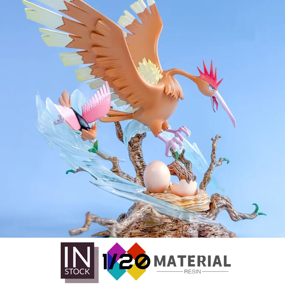[In Stock]1/20 Resin Scale World [WONDER] - Spearow & Fearow [Split RE-MENT]
