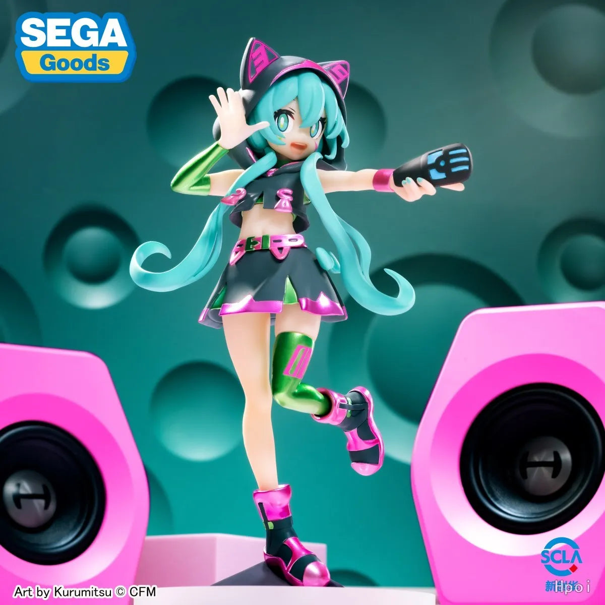 19CM Anime Hatsune Miku Figure Stage Performancer Dress up Model Toy Gift Action Figure Collectible Doll Concert Support