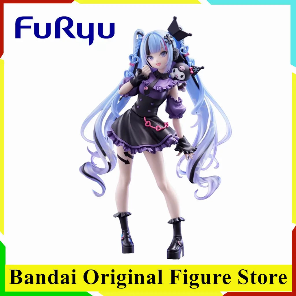 Original FuRyu Trio-Try-iT  TTT Hatsune Miku Action Figure Toys PVC Model Collection Anime Figurine Doll Gift