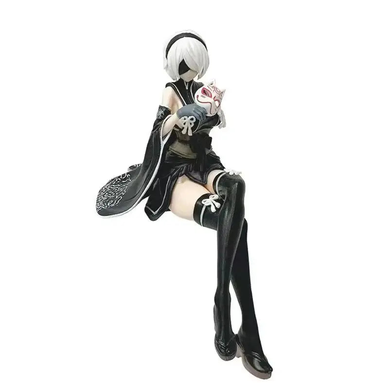 Yorha No.2 Type B Anime Girl Figure Ver1.1a Model A No.2 Kimono Action Figure Collection Modle Toy  Boy'S Birthday Gift