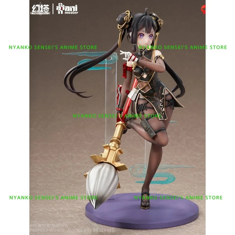 In Stock AniMester Tower of Fantasy Ling Han Ink Pond Serenity Ver. 1/7 Figure Anime Models Toy Doll Gift Hobby Collectible