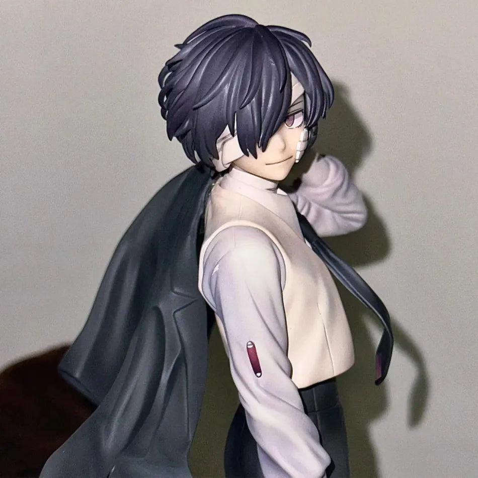 22cm bungou dogs vagrants anime figure youth dazai osamu action figure nakahara chuuya statuette pvc collection model doll toys