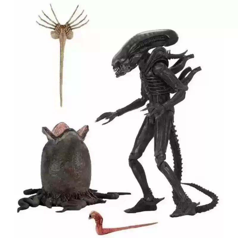 7-Inch Alien Vs. Predator: Xenomorph Dog & Predator Warrior - Covenant Edition Articulated Figure Set